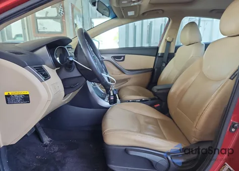 2011 Hyundai Elantra Gls z USA, uszkodzony, nr VIN KMHDH4AE6BU105239